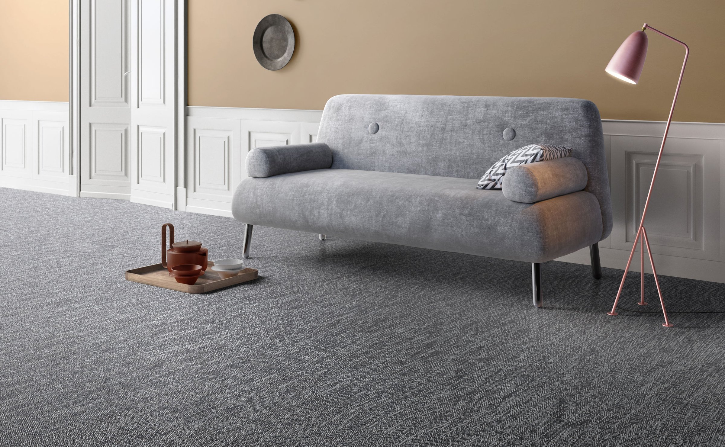 Digitalart: fabric effect tiles