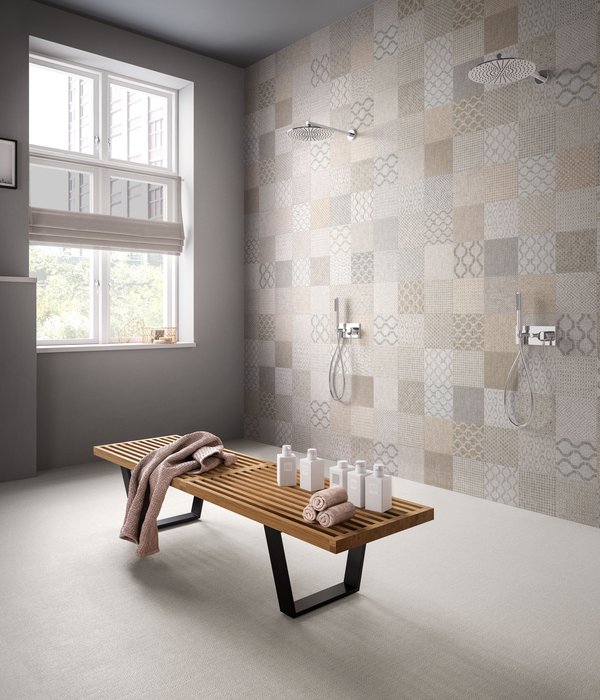 Fineart: fabric effect ceramic tiles