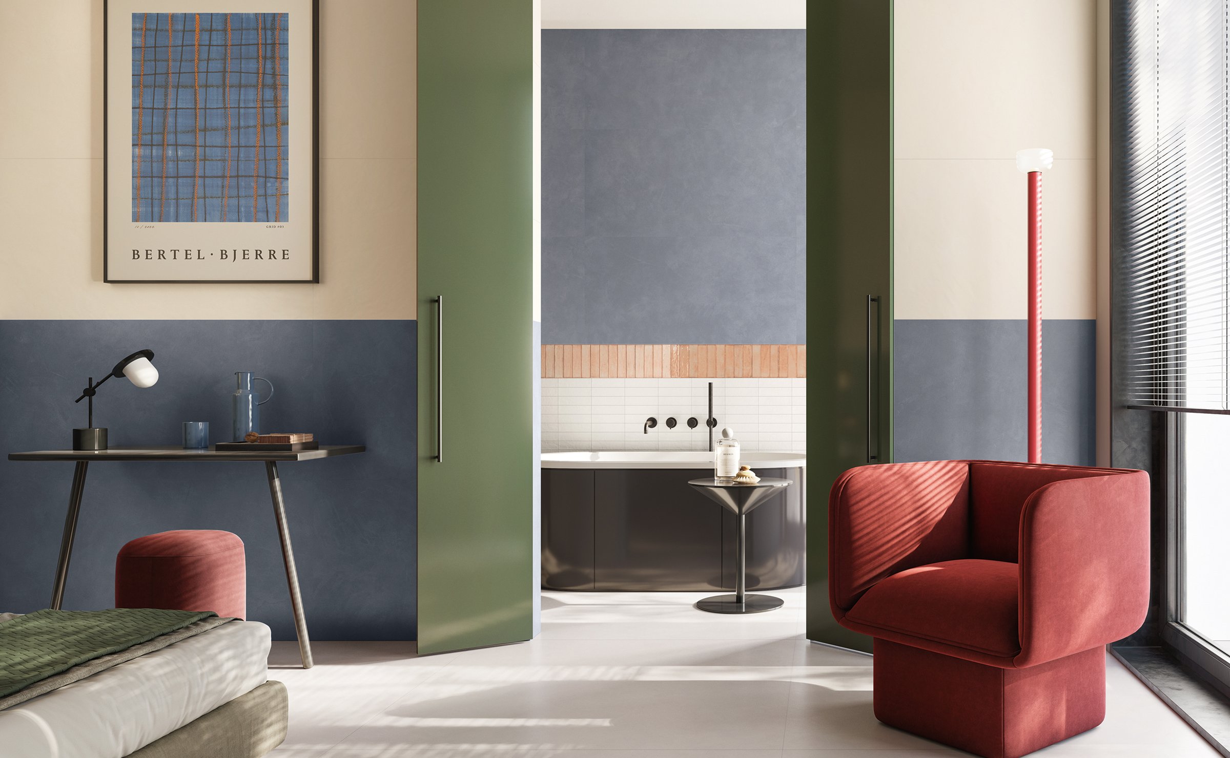 Insideart Color: Design-Steinzeug