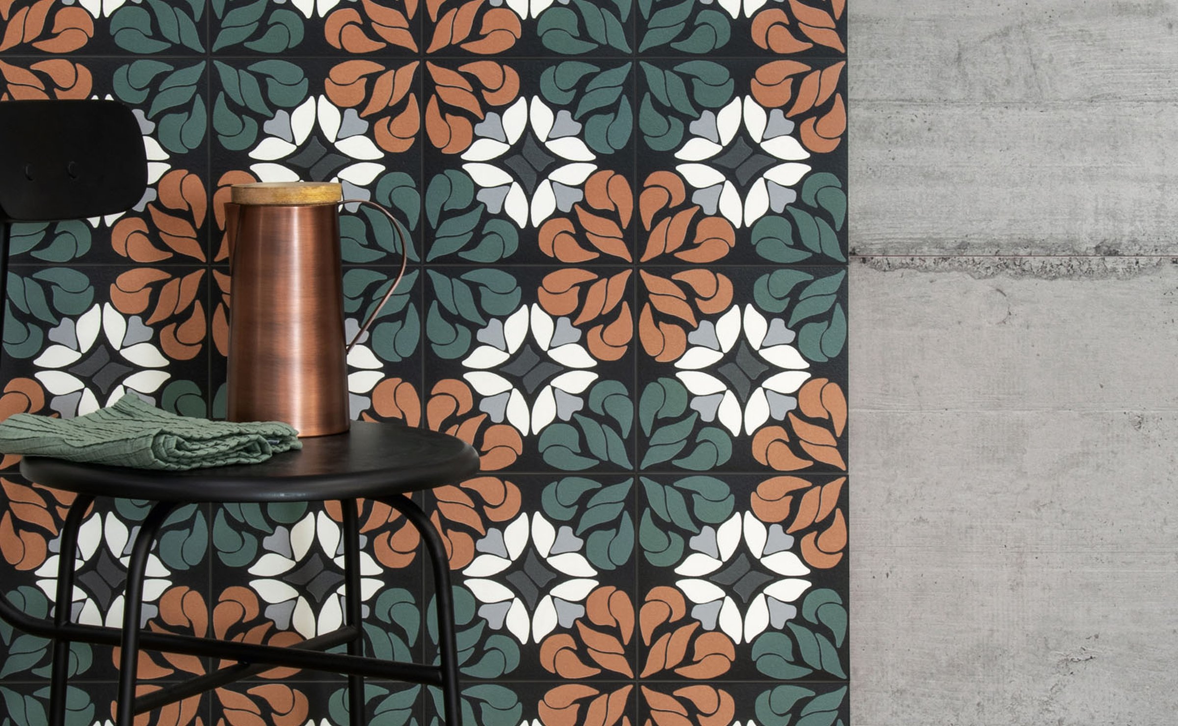 Fun : carreaux en ciment colorés