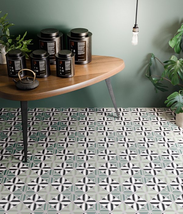 Fun: piastrelle cementine colorate