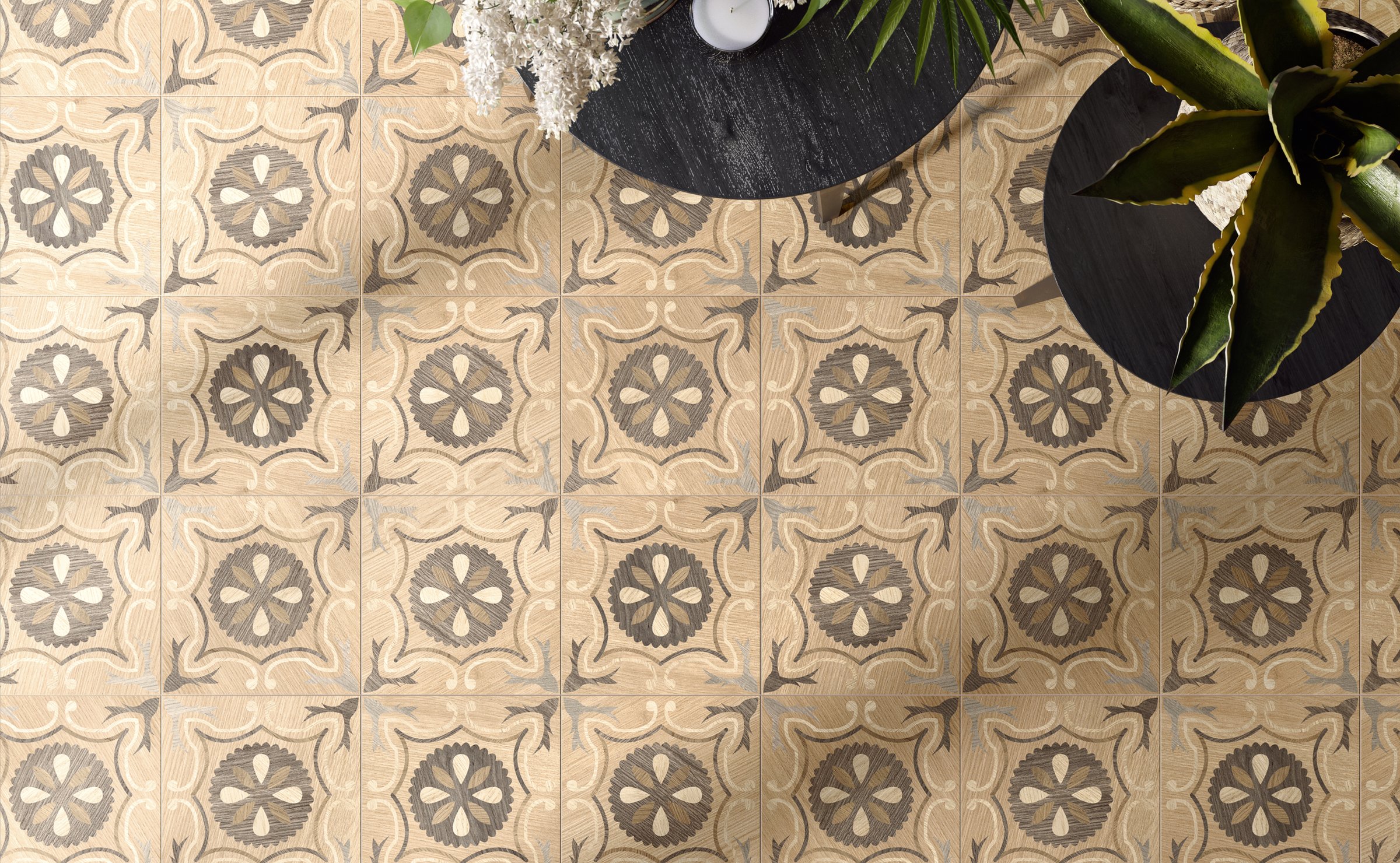 Intarsi Classic: design tiles