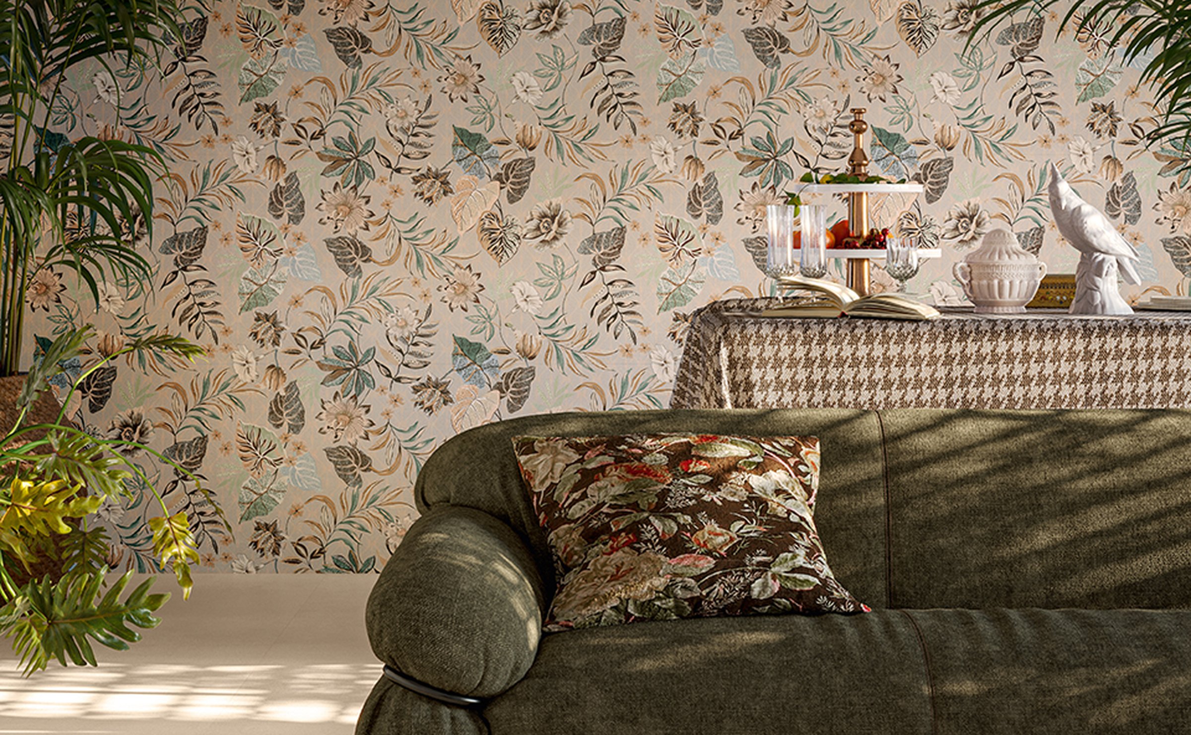 Sable: concrete effect porcelain tiles