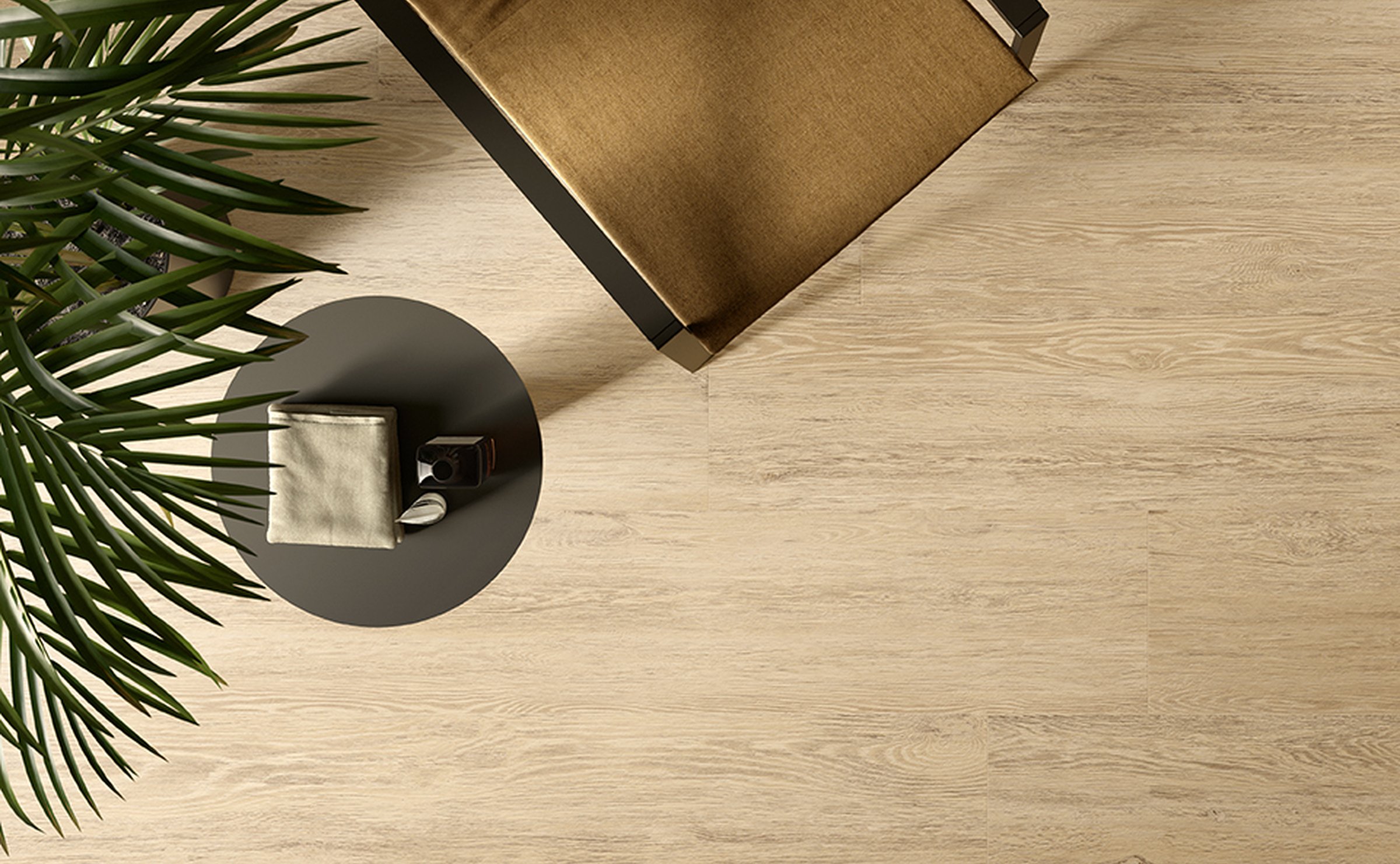 Sunwood : grès effet bois moderne